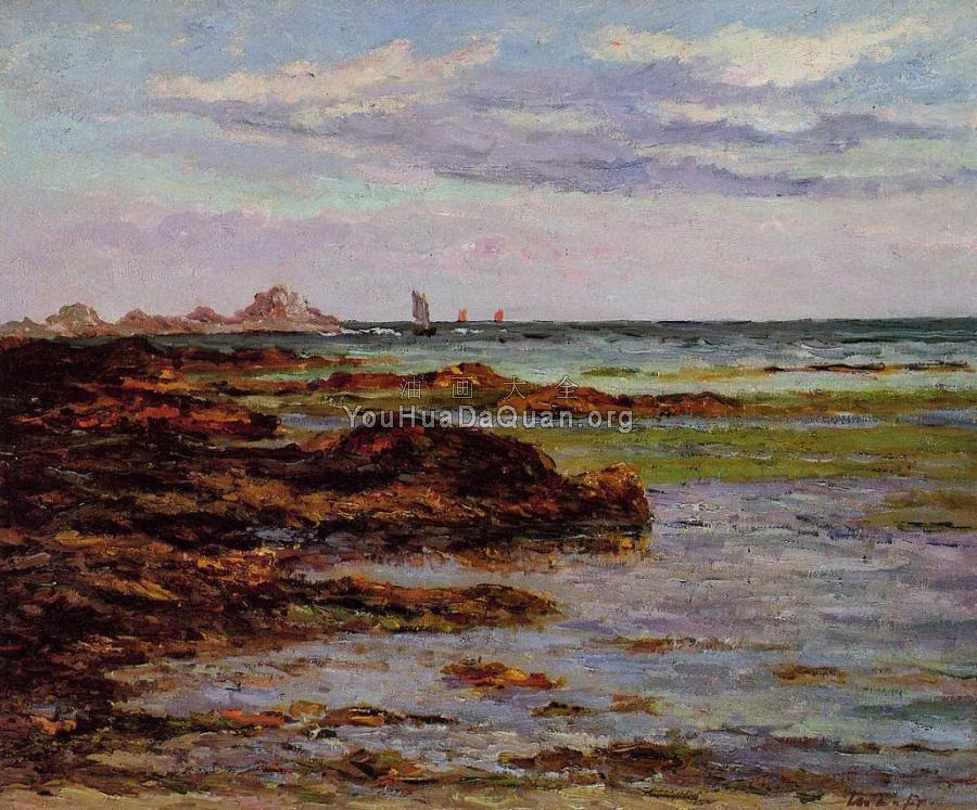 The Coastline in Brittany - 马克西姆·莫福拉